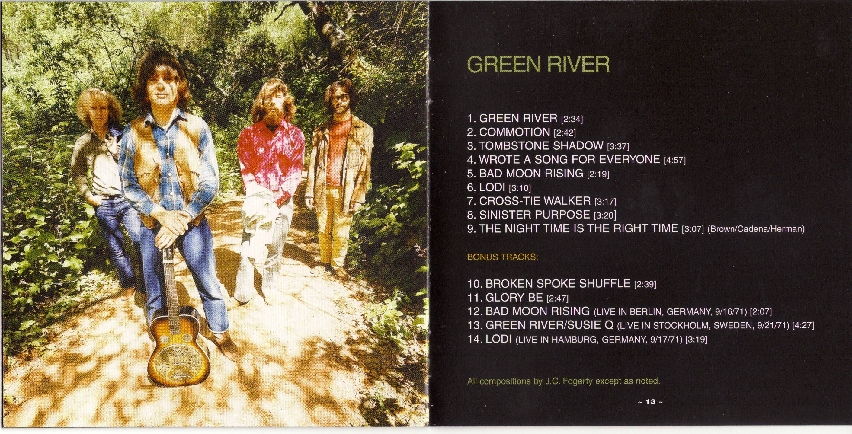 Creedence Clearwater Revival Green River 40th anniversary edition : Booklet07 JPN